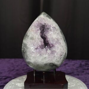 Druzy Amethyst Egg 🍃🔮🍃 DAE1